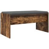  Haldna klop z blazino Dimljeni oreh 83 x 38 x 40 cm, (5000155655) | Shoptok.si