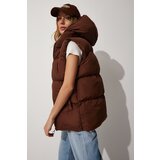 Happiness İstanbul Vest - Brown - Puffer Cene