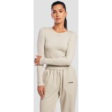 GymBeam Ženska majica dugih rukava Aura Grey | ePonuda.com