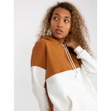 RUE PARIS Sweatshirt-AP-BL-AP-3001.98P-light brown | Shoptok.si