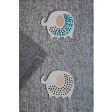 Milin Big Wooden Lacing Toy Elephant Oliver aktivnostna igrača 19,5 cm x 16 cm x 0,7 cm 1 kos | Shoptok.si