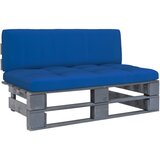 Maison Chic Vrtni srednji kavč - Zunanji kavč iz palet siva impregnirana borovina, (22040682) | Shoptok.si