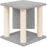  Penjalica za mačke sa stupovima za grebanje svjetlosiva 37 cm | shoptok.hr