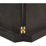 Stolna ploča tamnosmeđa 180 x 40 x (2-6) cm obrađena hrastovina | shoptok.hr