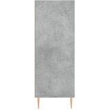  Regal za knjige boja betona 69,5x32,5x90 cm konstruirano drvo | Eponuda.ba