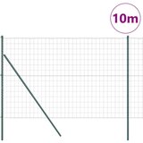Euro Ograđivanje Ukop 10 x 1,6 m Čelik premazan PVC-om Zelena | shoptok.hr