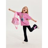 Sinsay Pamučne flare tajice Barbie | shoptok.hr