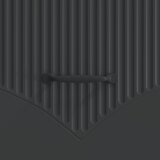  Kava Stol s ladicama Crna 49 x 50 x 37 cm Konstruirano drvo | shoptok.hr