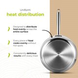 BE Living Duboka tava s poklopcem Stainless Steel 24 cm nehrđajući čelik | shoptok.hr