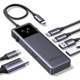 Ugreen Uno 6v1 USB-C hub z 10Gbps USB-C in USB-A ter 4K@60Hz HDMI izhodi | Shoptok.si