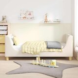  Krevet za djecu s uzglavljem Krema 80 x 160 cm Vuna | shoptok.hr