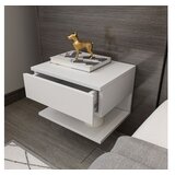 Hanah home noćni ormarić vivid white | ePonuda.com
