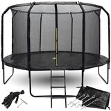 SKYFLYER trampolin crni – 366 cm | shoptok.hr