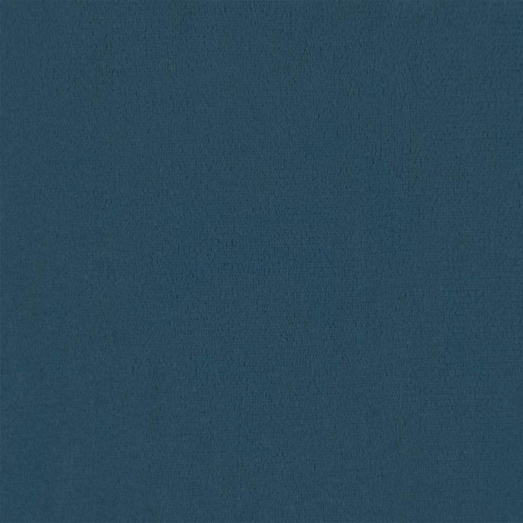  Okvir za krevet s uzglavljem Plava 90 x 200 cm Baršun - Plava 90 x 200 cm | shoptok.hr