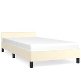  Okvir za krevet s uzglavljem bez madraca krem 80x200 cm | Eponuda.com