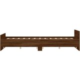  Kreveta s uzglavljem i podnožjem boja hrasta 150x200 cm | shoptok.hr