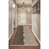  staza sa gumenom podlogom 80x400cm - zlatna linija - braon VSH-051 | Eponuda.com