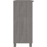  Komoda HAMAR svjetlosiva 85 x 35 x 80 cm od masivne borovine | Eponuda.com