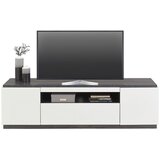 CARRYHOME TV-ELEMENT bela, temno siva | Shoptok.si