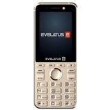 Evelatus Mobilni telefon Tron Slim Button z dvojno sim radijsko svetilko, fotoaparatom in dolgo življenjsko dobo baterije, zlato, (21207641) | Shoptok.si