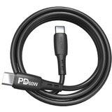 Moxom Usb data kabal mx-cb135 pd 60w type-c na type-c 2m crni ( U2030 ) | ePonuda.com