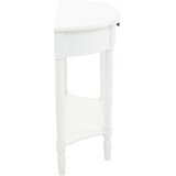 Premier Housewares Bijeli pomoćni stol od masivnog bora 32x93 cm Heritage – | shoptok.hr