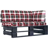  Kutna vrtna sofa od paleta od crno impregnirane borovine Cijene