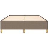  Posteljni okvir taupe 140x200 cm blago, (20726097) | Shoptok.si