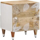 vidaXL nočna omarica 40x33,5x46 cm masivni les Mango Cene