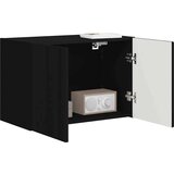 TV stenska omara Črna 59,5 x 31 x 40 cm Konstruiran les, (5000092092) | Shoptok.si
