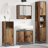  Set namještaja za kupaonicu 3 pcs Staro drvo Konstruirano drvo | shoptok.hr