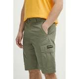 Napapijri Pamučne kratke hlače N-Maranon Cargo boja: zelena, NP0A4H1RGAE1