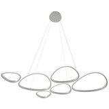  LED luster na sajli HELIX LED/61W/230V srebrna Cene