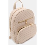 Sinsay Ruksak od imitacije kože s monogramom | shoptok.hr