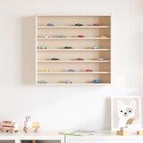  Drvena kolekcionarska vitrina sa 6 polica 60x8,5x55 cm | shoptok.hr