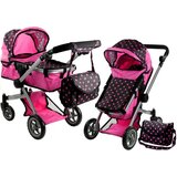  Kolica za lutke Alice Boggie 2u1 - rozi | shoptok.hr