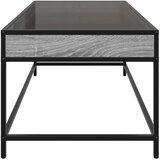  Stolić s beskonačnim LED svjetlima boja hrasta 90x50x41 cm | shoptok.hr