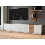 Hom`in TV-ELEMENT barve hrasta, svetlo siva | Shoptok.si