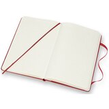 Moleskine Beležnica A5 trda platnica, rdeča - črte | Shoptok.si