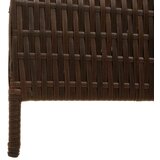  Pregradna pregača Smeđa 195 x 180 cm poliratan | shoptok.hr