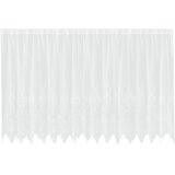  Čipkasta zavjesa sa zavjesama Bijelo 140 x 400 cm Poliester | shoptok.hr