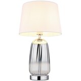 Globo 24142W - Stona lampa CLASSY 1xE27/40W/230V bela/srebrna | Eponuda.com