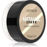 Catrice Metallic Spark kremasto senčilo za oči za bleščeč sijaj odtenek 010 Champagne Chic 4 g Cene