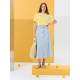 Sinsay Midi suknja od trapera | shoptok.hr