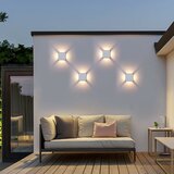  Brilagi - LED Spoljašnja zidna svetiljka QUADRAY LED/6W/230V bela IP54 | Eponuda.com