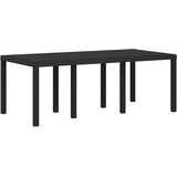  Vrtni set za objed s jastukom 7 pcs Antracit i Svjetlosiva PP | shoptok.hr