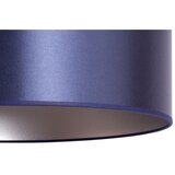  Duolla - Visilica na sajli CANNES 1x E27/15W/230V Ø 50 cm plava/srebrna | Eponuda.com