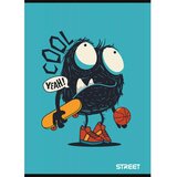 STREET Zvezek Monsters A5 brezčrtni | Shoptok.si