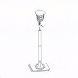 Eglo aloriaspoljna podna lampa/1, e27, crna | Eponuda.com