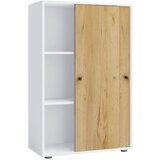 MID.YOU Arhivska Omara Lona Xl, Bela, Barva Hrasta | Shoptok.si